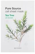 Маска MISSHA Pure Source Cell Sheet Mask Tea Tree тканинна 21 г