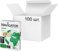 Бумага офисная Navigator Universal А клас 100 пакунків A4 80 г/м белый 500 листов