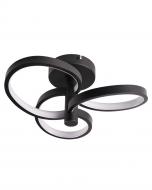 Люстра потолочная Goldlux Ribbon 1x12 Вт LED-модуль черный 336002