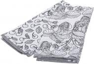 Набор полотенец кухонных Ягоды 2 шт. 40x60 см Homeline серый с рисунком