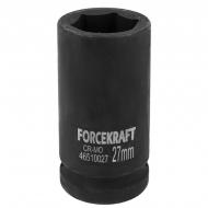 Головка ударная глубокая 3/4'', 27 мм (6 г) Forcekraft 1 шт. FK-46510027