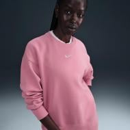 Джемпер Nike W NSW PHNX FLC OS LONG CREW FZ4270-699 р.L розовый Джемпер Nike W NSW PHNX FLC OS LONG CREW FZ4270-699 р.L розовый