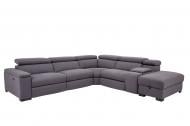 Диван модульный Agata Sofa Mann (элемент 1-местный с ящиком D1.5) коричневый 826x1041x750 мм