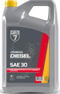 Моторное масло 7FLAGS Omega Diesel каністра API CC SAE 30 5 л (24214)