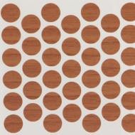 Заглушка самоклейка на конфірмат 7111 81074 50 шт. горіх світлий Smart