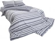 Комплект постельного белья Andrea семейный серый La Nuit