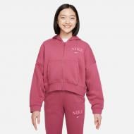 Джемпер Nike G NSW TREND FLC FZ HOODIE DV2565-633 р.XL розовый
