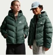 Куртка для мальчиков зимняя K NSW TF ADP PUFFER HQ4976-303 р.M зеленая