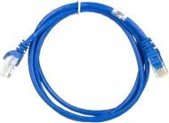 Патч-корд 2E Cat 5e UTP RJ45 26AWG 7/0.16 Cu 2E-PC5ECOP-120BL 1,2 м синій