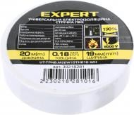 Ізострічка Expert Power 0,18х19 мм 20 м біла ПВХ EPUT-0,18X19mmX20M-white