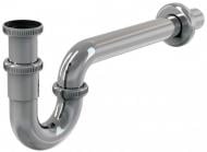 Сифон для умывальника Alca Plast 32, U-форма, цельнометаллический с накидной гайкой 5/4