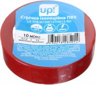 Изолента UP! (Underprice) 0,13х15 мм 10 м красная ПВХ