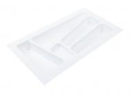 Лоток для столовых приборов Verso 230x430x40 мм фасад 300 мм белый