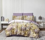 Комплект постільної білизни L1830 -1,5 жовтий із бежевим Word of Dream Комплект постільної білизни L1830 -1,5 жовтий із бежевим Word of Dream