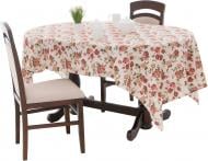 Скатерть Роза 140x220 см красный/разноцветный La Nuit