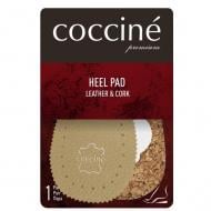 Підп'яточник HEEL PAD LEATHER&CORK M (2) COCCINE р.38-39-40 бежевий