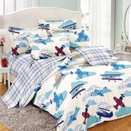 Комплект постільної білизни Бязь 17-0304 Juba 200х220 см мультиколор MirSon Комплект постільної білизни Бязь 17-0304 Juba 200х220 см мультиколор MirSon