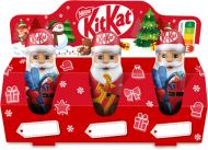 Шоколадні фігурки Kitkat з молочного шоколаду з пшеничними кріспами 3х17г Шоколадні фігурки Kitkat з молочного шоколаду з пшеничними кріспами 3х17г