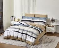 Комплект постельного белья G24122 евро бежевый/мульти Word of Dream