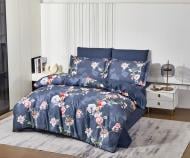 Комплект постільної білизни 16НВ411/Vintage Indigo євро синій/мульті Word of Dream