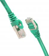 Патч-корд 2E Cat 6 S-FTP RJ45 4Х2 27AWG 7/0.14 Cu 2E-PC6SFTPCOP-020GRN 0,2 м зеленый