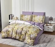 Комплект постельного белья L1830 евро фиолетовый/мульти Word of Dream