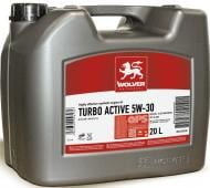 Моторное масло синтетическое Wolver TURBO ACTIVE SAE 5W-30 20 л (25832)