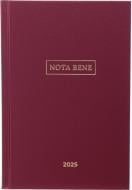 Щоденник датований бордо бумвініл 336 стор. лінія Nota Bene A5 2025