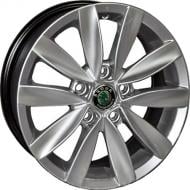 Диск колісний REPLICA Skoda CT13037Jx165112H2 ET45 DIA57,1