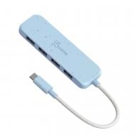 USB-хаб J5Create JCH341EC-N, USB 3.2, 10Gbps, USB-С на 4 USB-A