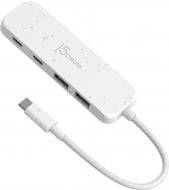 USB-хаб J5Create JCH342EW-N, USB 3.2, 10Gbps, USB-С на 2 USB-A/2 USB-С