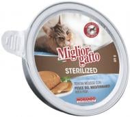 Корм Morando MigliorGatto Sterilized мусс со средиземноморской рыбой 85 г