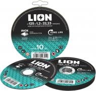 Круг отрезной LION 125х1,2x22,23 мм 10 шт.