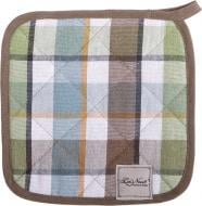Прихватка Scotland Green клітинка 20x20 см коричневий La Nuit Прихватка Scotland Green клітинка 20x20 см коричневий La Nuit