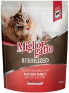 Корм Morando MigliorGatto Sterilized with Veal для стерилизованных кошек, с телятиной 400 г