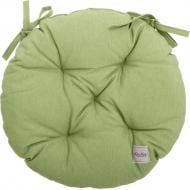 Подушка на стул Scotland Green d40 см зеленая La Nuit