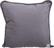 Подушка декоративна Scotland Green з кантом 45x45 см сірий La Nuit