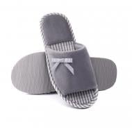 Тапки домашние Twins HS-VL велюр/клетка р. 36-37 серый Тапки домашние Twins HS-VL велюр/клетка р. 36-37 серый