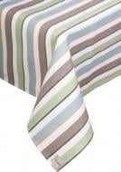 Скатерть Scotland Green полоска 120x136 см зеленый La Nuit