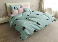 Комплект постільної білизни Бязь 17-0363 Conakry 220х240 см мультиколор MirSon