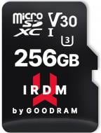 Карта памяти Goodram microSDXC 256 ГБ UHS-I Class 3 (U3) (IR-M3AA-2560R12)