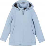 Куртка для девочек Reima Softshell Espoo р.134 синий 531564-9520