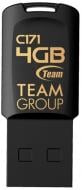 Флеш-память Team C171 4 ГБ USB 2.0 black (TC1714GB01)