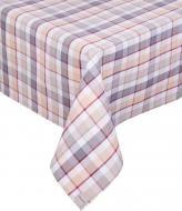 Скатерть Scotland Green коричневая клетка 136x136 см коричневый La Nuit