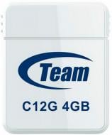 Флеш-память Team C12G 4 ГБ USB 2.0 (TC12G4GW01)