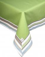 Скатерть Scotland Green с кантом 140x180 см зеленый La Nuit