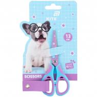 Ножницы детские с резиновыми вставками 13 см Studio Pets KITE SP26-148