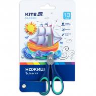 Ножницы детские с резиновыми вставками 13 см 123-2 Classic KITE K-123-2