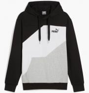 Джемпер Puma PUMA POWER Colorblock Hoodie 678931-01 р.S черный