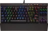 Клавиатура игровая Corsair (CH-9110014-RU) K65 RGB Cherry MX Red USB black